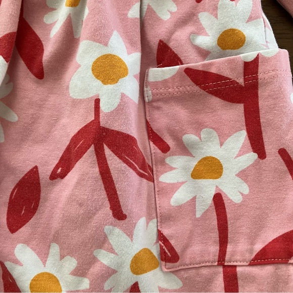 Hanna Andersson Pink Dress with Floral Pattern - Picture 3 of 4